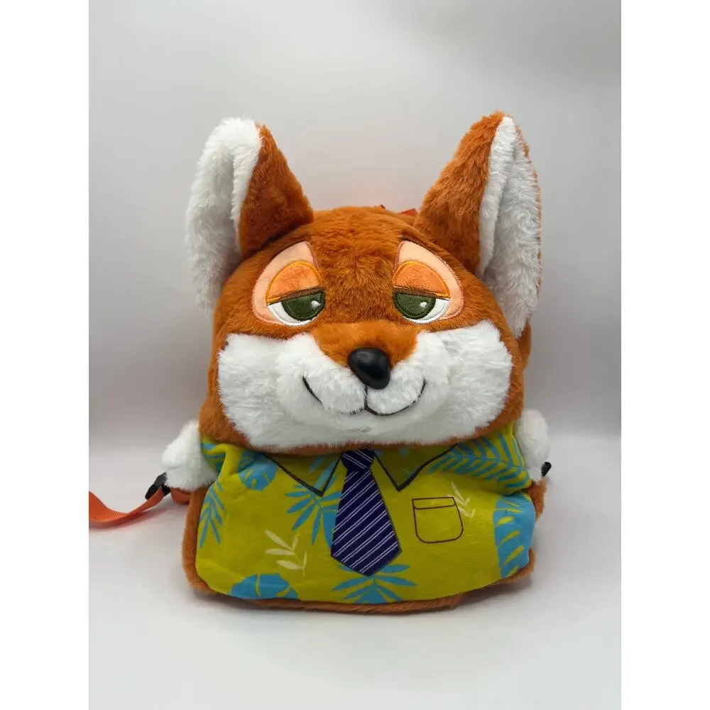 Zootopia Cosplay Set, Bendable Ear Sheriff Hat, Carrot Recorder Pen Fox Backpack